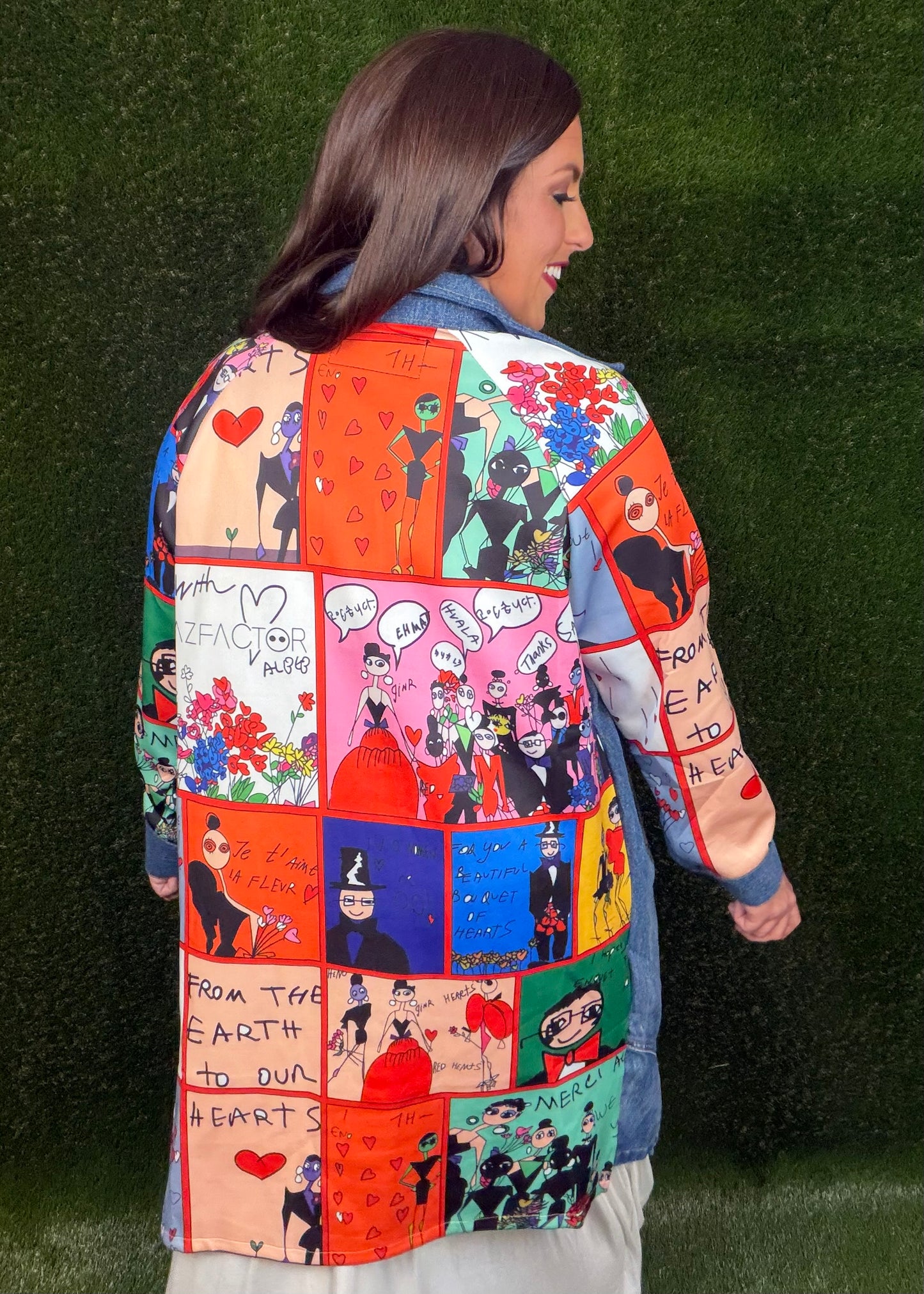 A French Love Denim Jacket