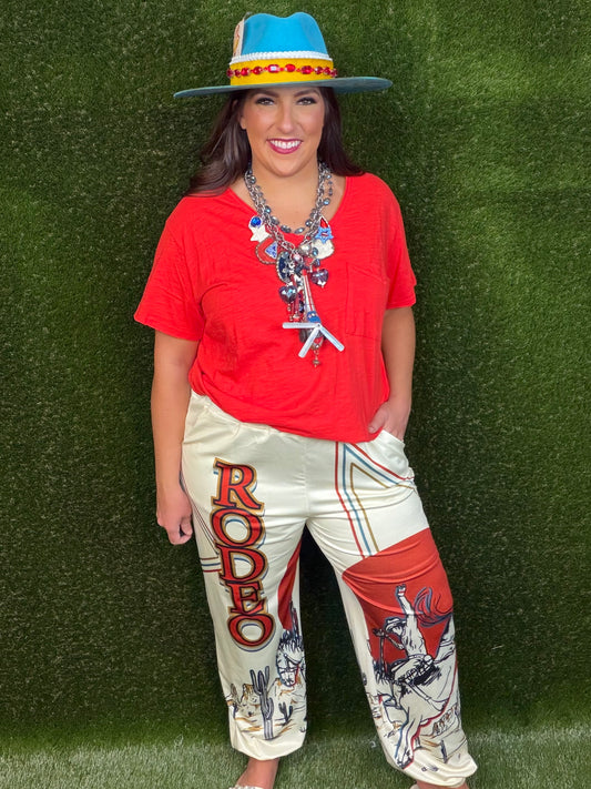 Rodeo Cowgirl Jogger Pants