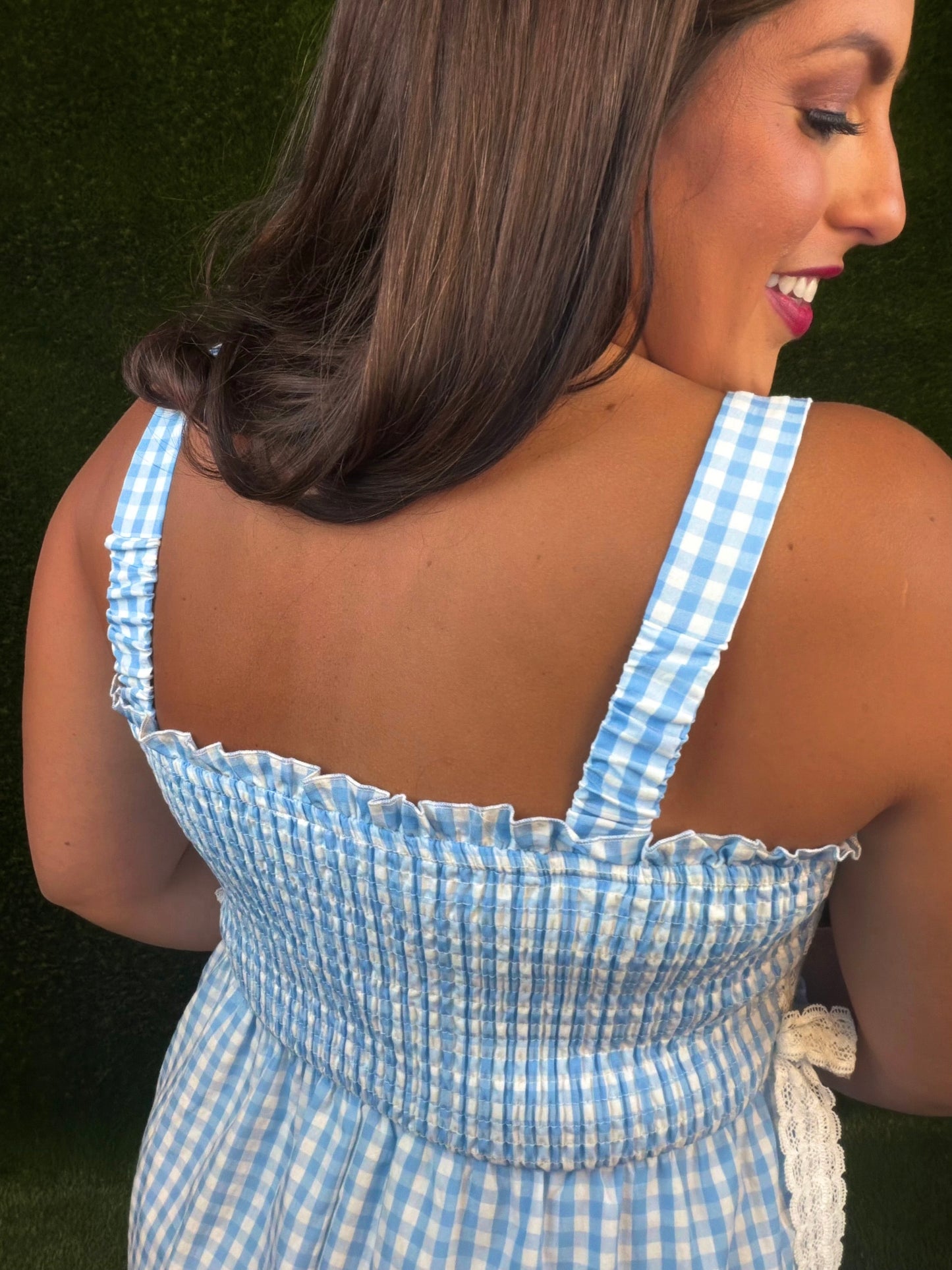 Blueberry Pie Midi Dress