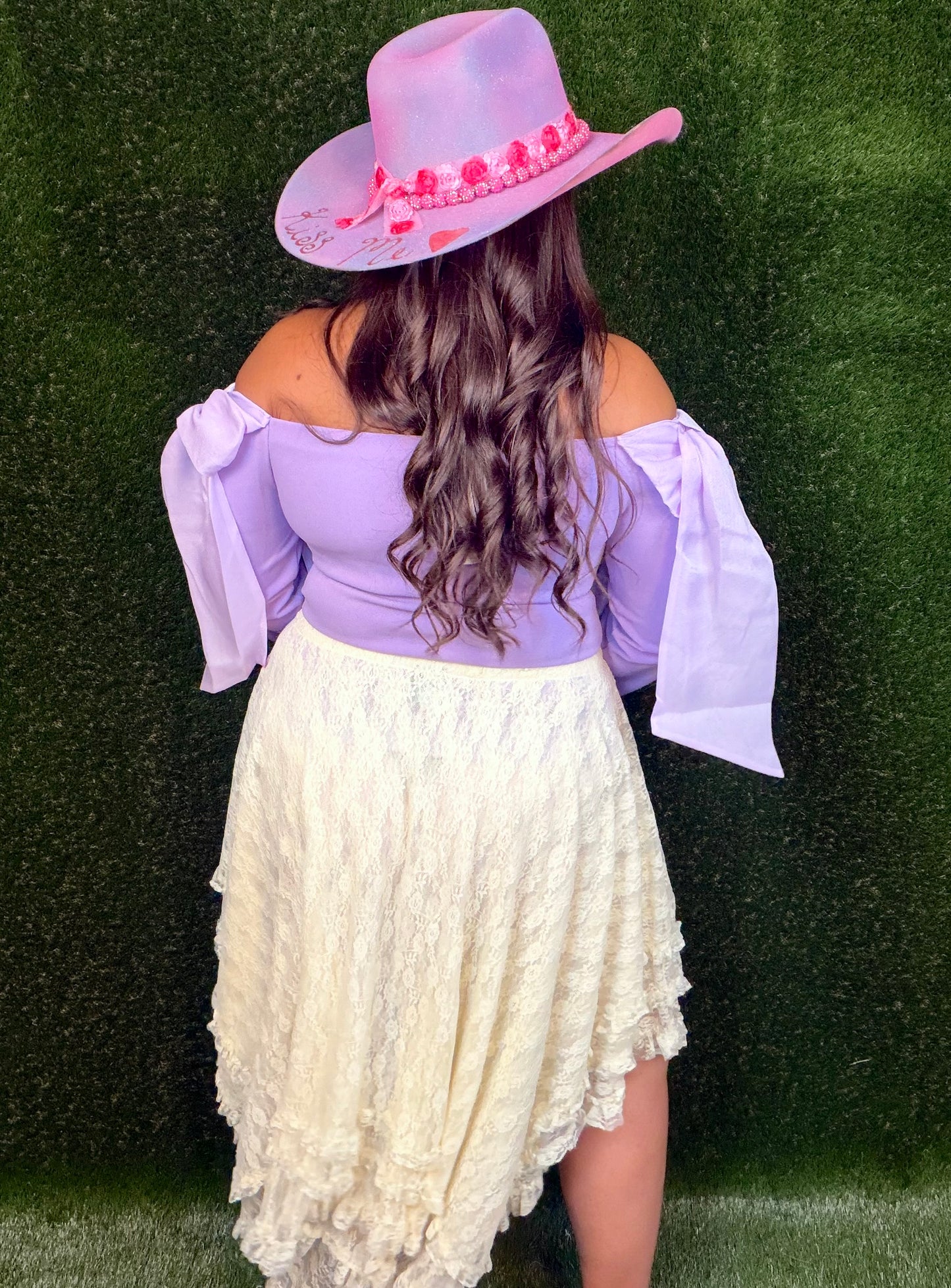 Meadow Views Lace Skirt - Cream