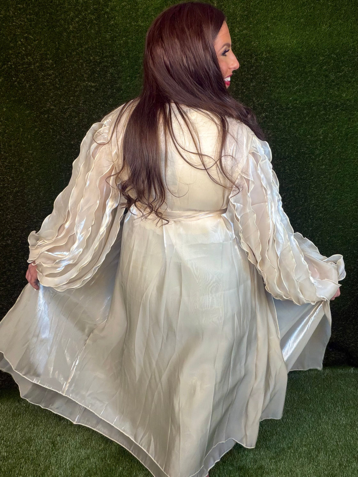Twirl Me Around Shimmer Duster