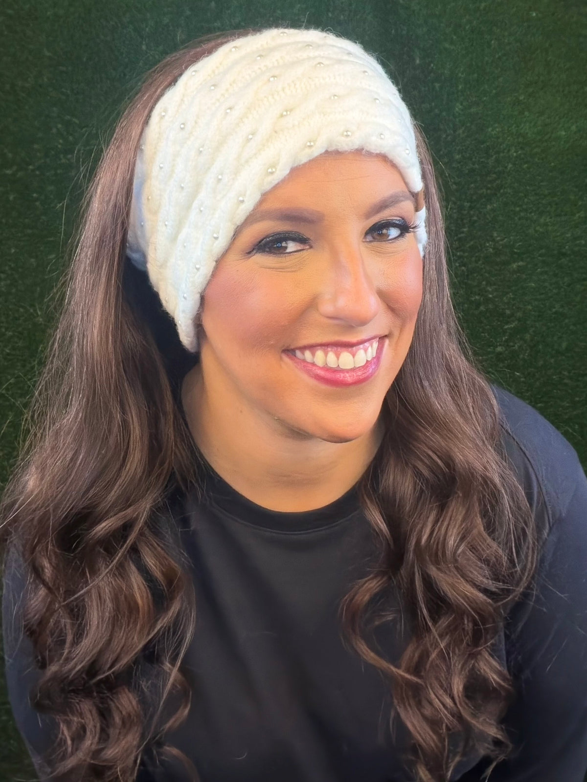 Pearly Whites Winter Headband