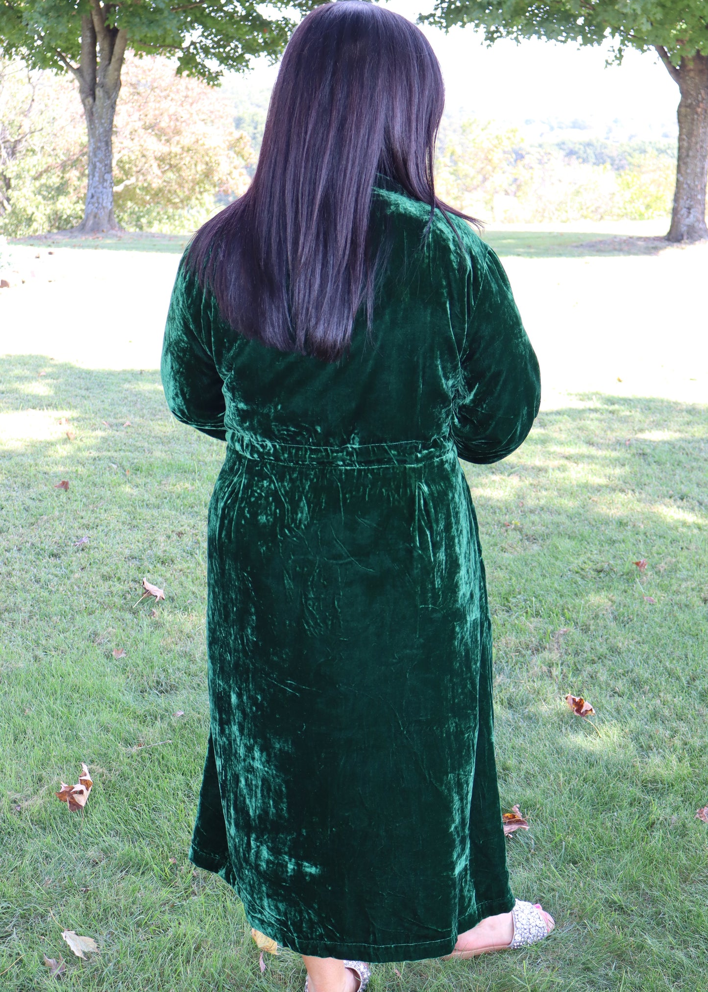 Golden Slumber Duster - Emerald