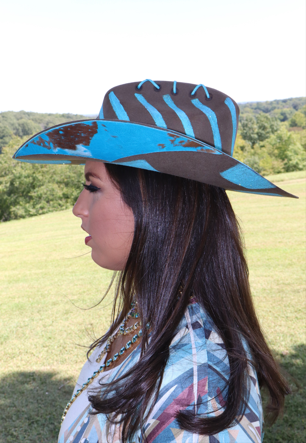 Nobody Puts Baby In A Box Cowboy Hat - Size 7 1/8