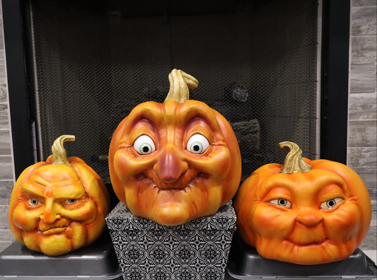 Character Pumpkin Set of 3