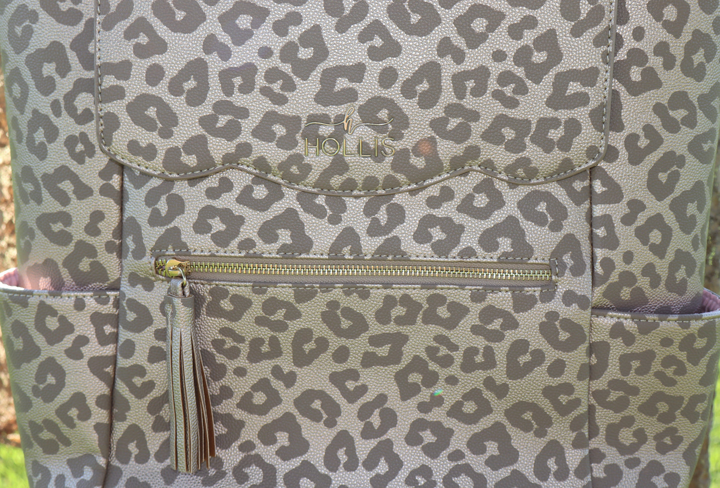Blush Frilly Full Size Backpack
