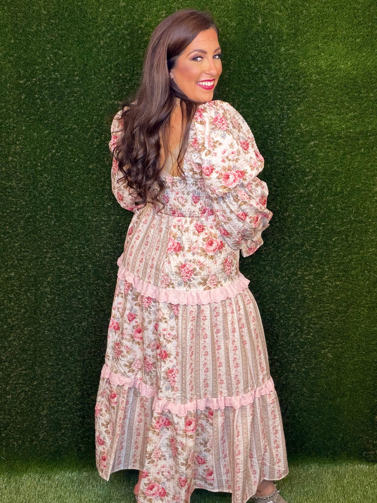 Pauline Rose Maxi Dress