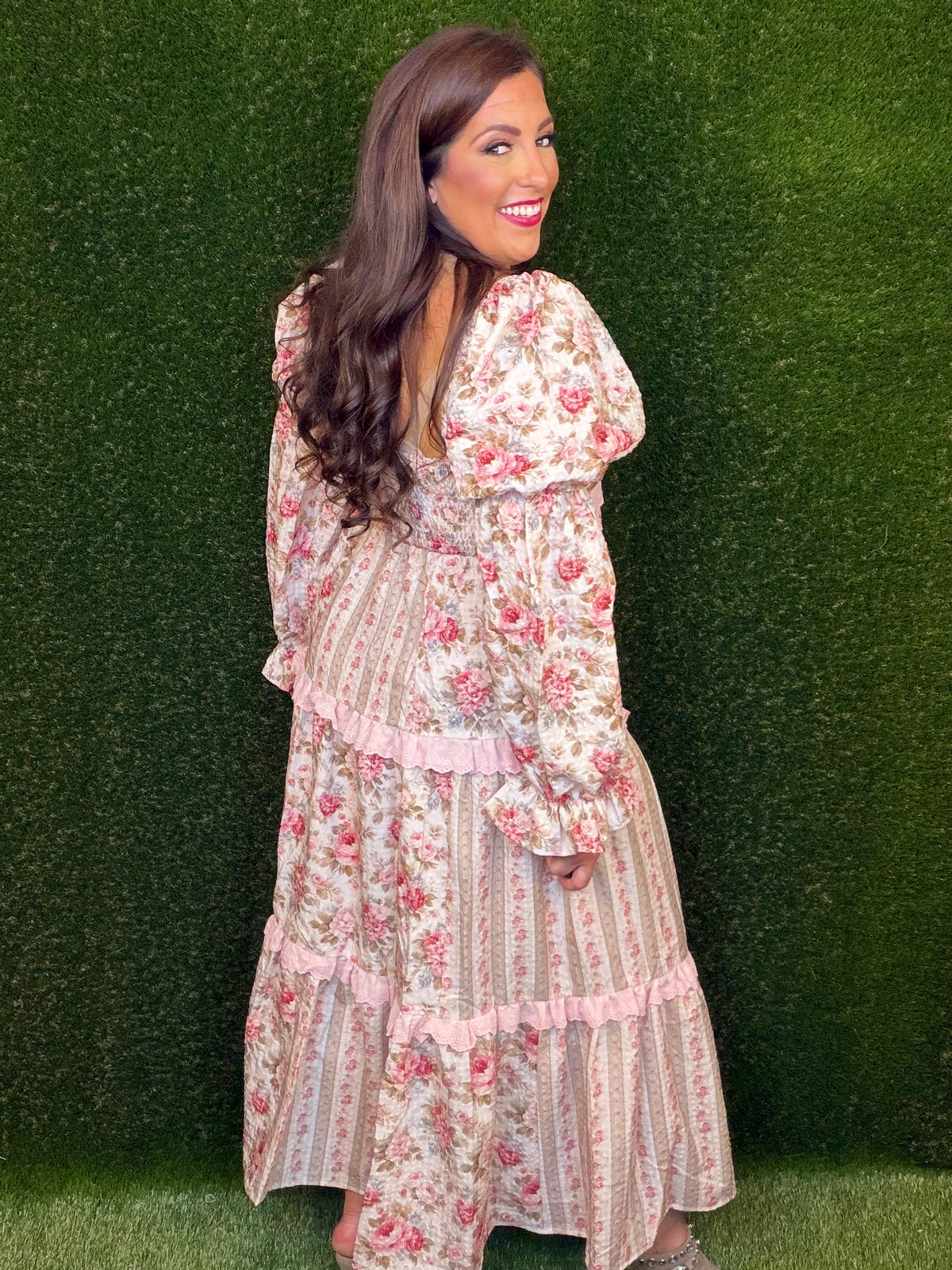 Pauline Rose Maxi Dress