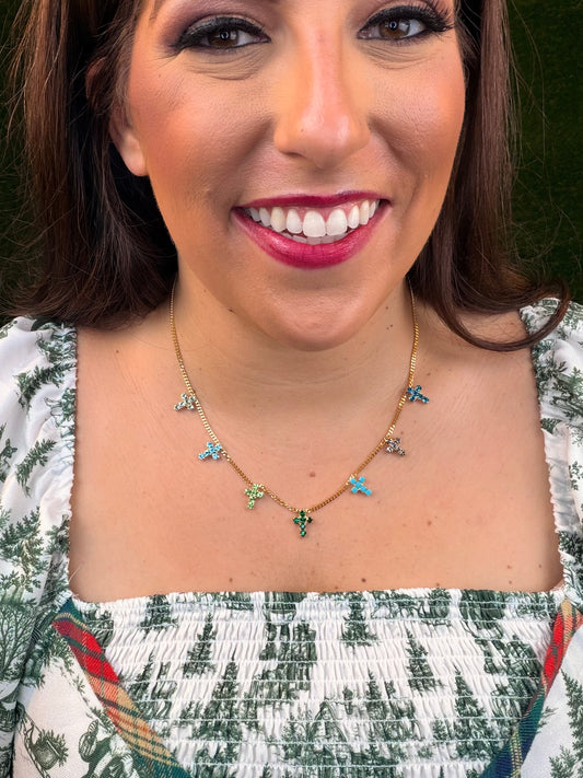 Multi Cross Necklace - Fernelle