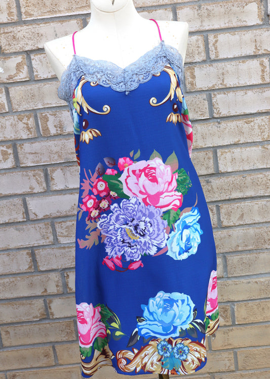 Ines Mini Dress - Cobalt Blue