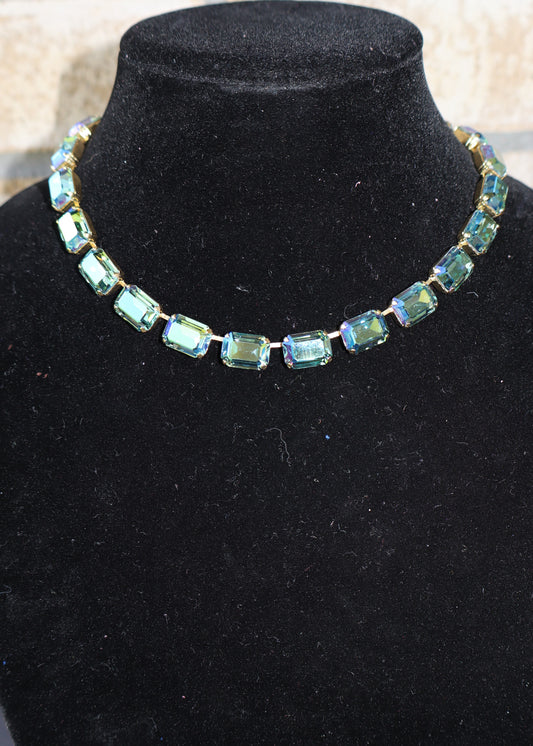 Jabari Necklace - Aqua Verde