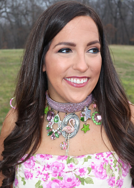 Let's Flamingle Choker