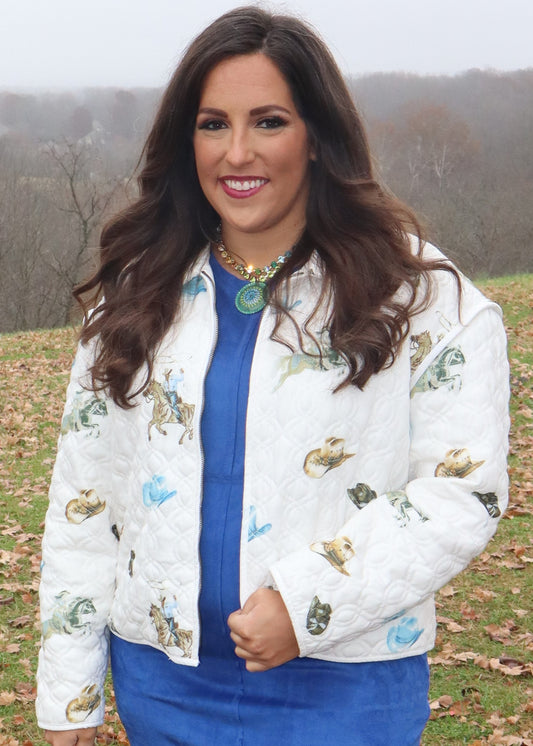Life On The Ranch Quilted Jacket