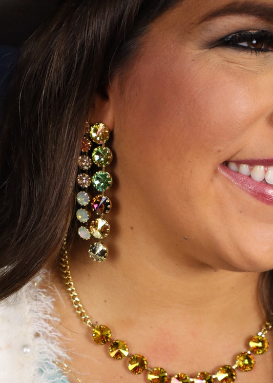 Lilibet Double Earrings - Sandstorm