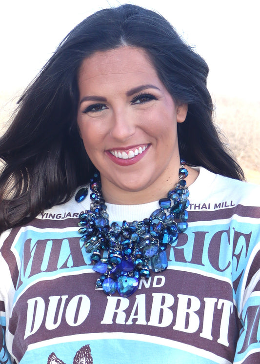 Meant To Be (Sapphire) Blue Necklace