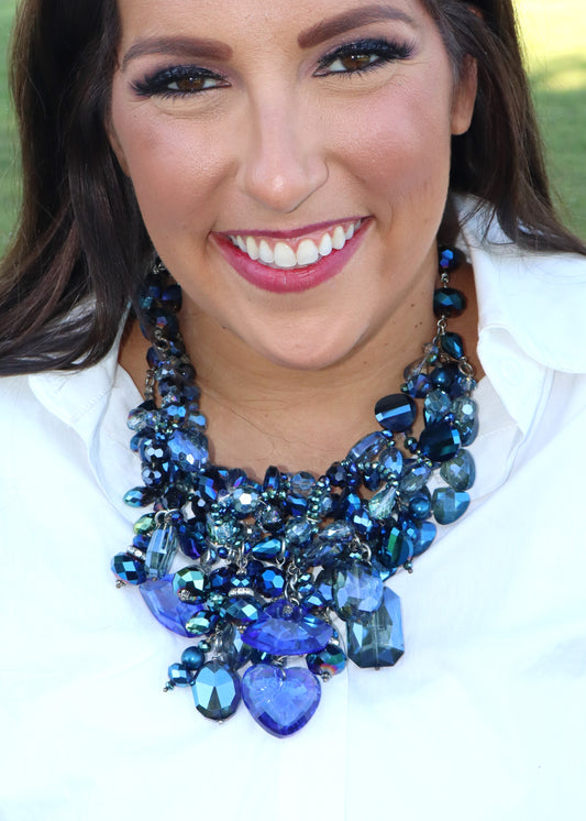 Meant To Be (Sapphire) Blue Necklace