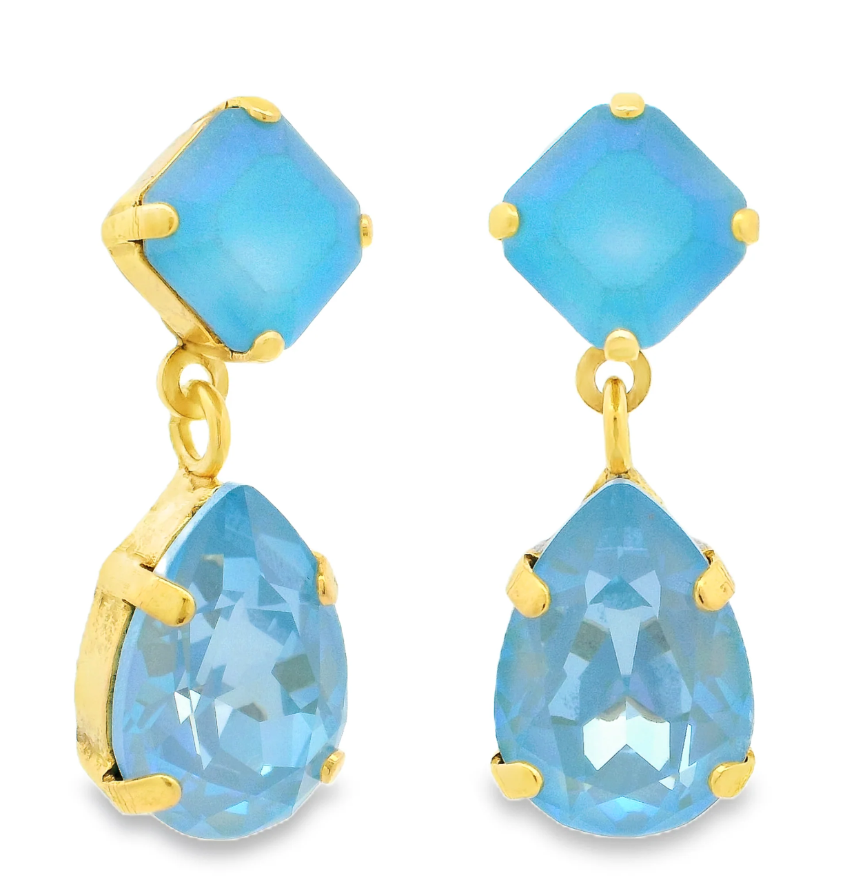 Mini Estelle Earrings in Fairy Dust - Ultra Baby Blue