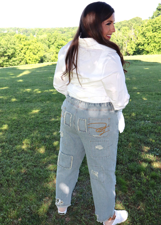 On The Road Pants/Jeans - Dusty Denim