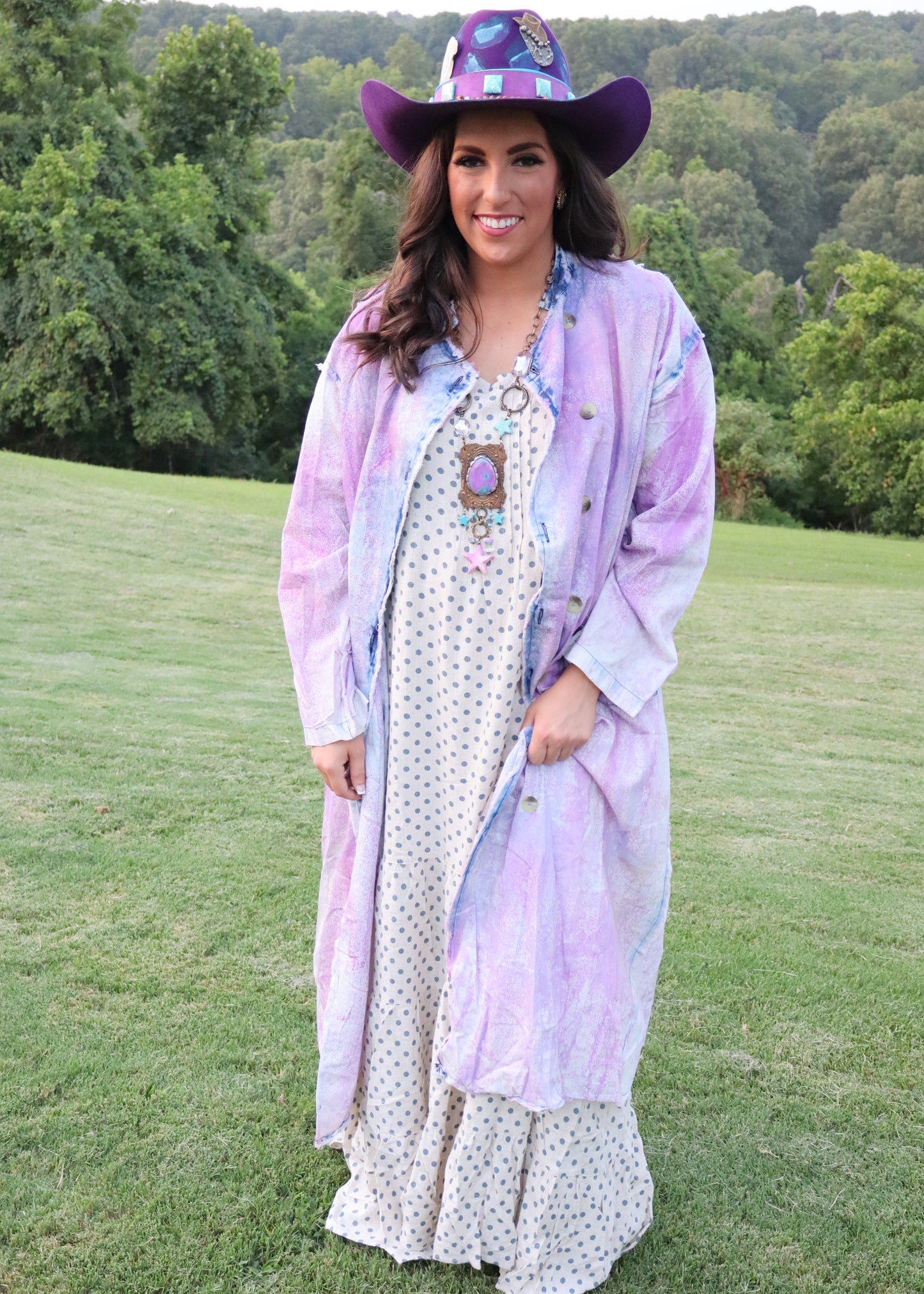 Painter's Duster - Purple