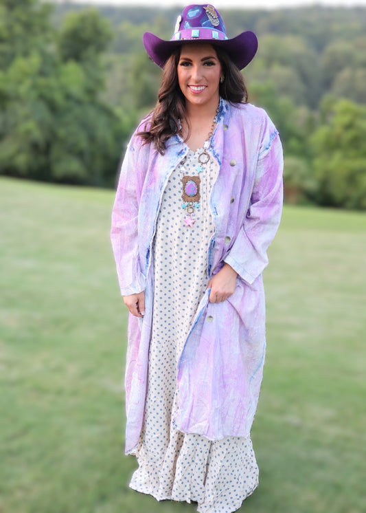 Painter's Duster - Purple