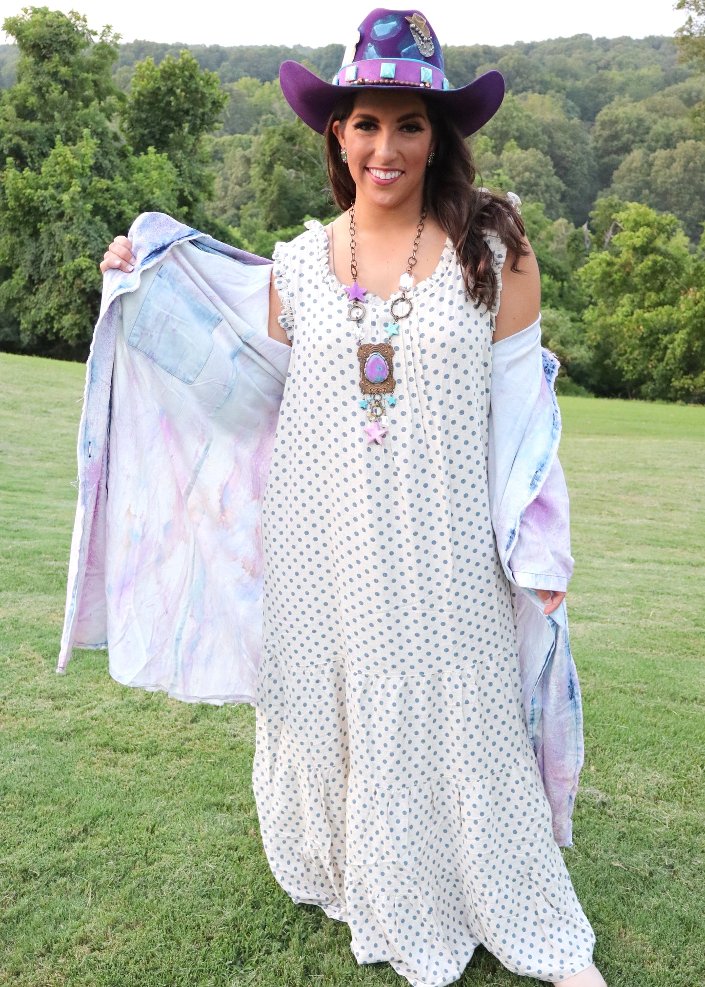 Painter's Duster - Purple