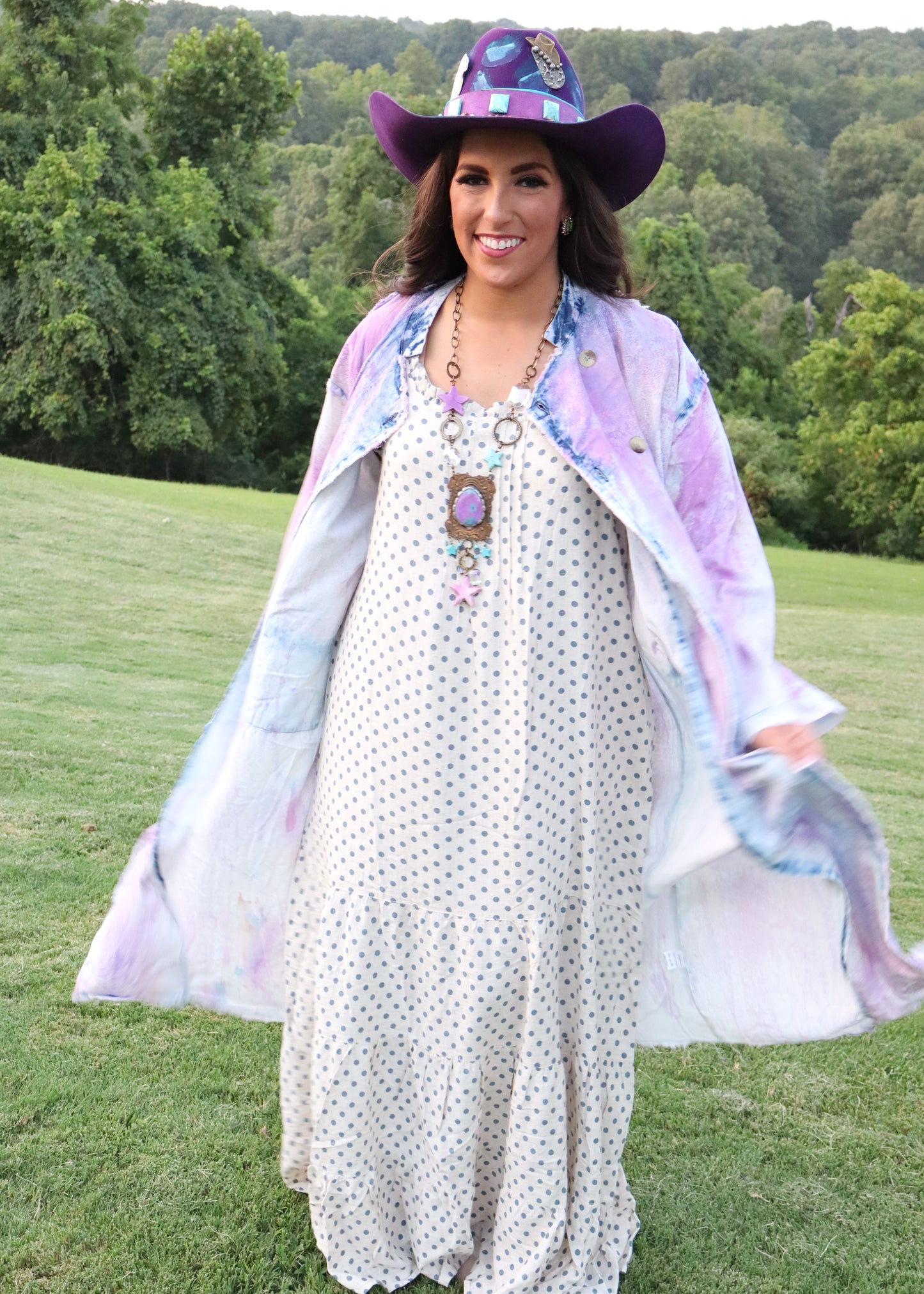 Painter's Duster - Purple