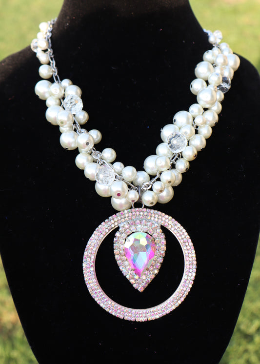 Pearl Party AB Necklace