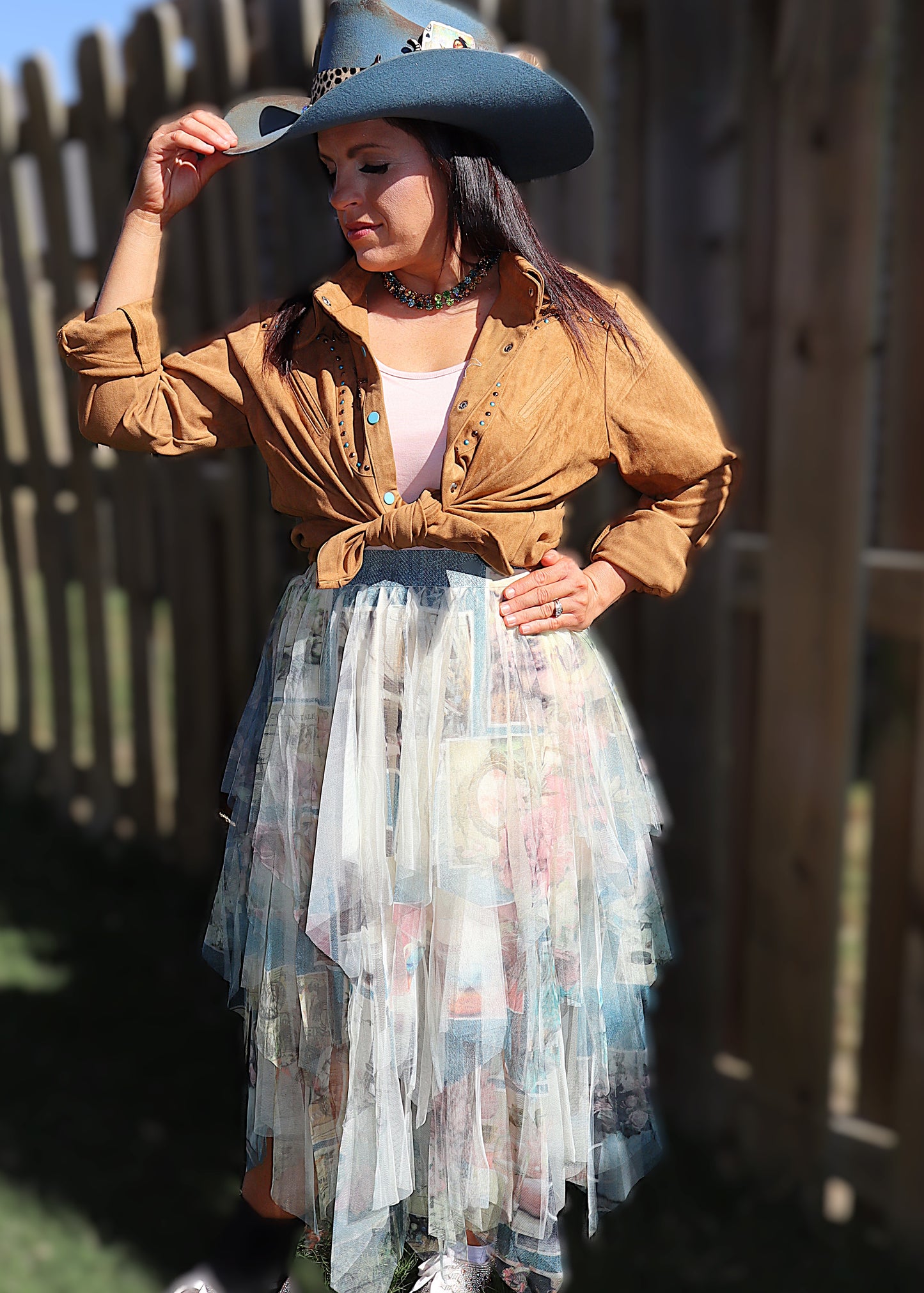 Picture Perfect Paris Handkerchief Skirt