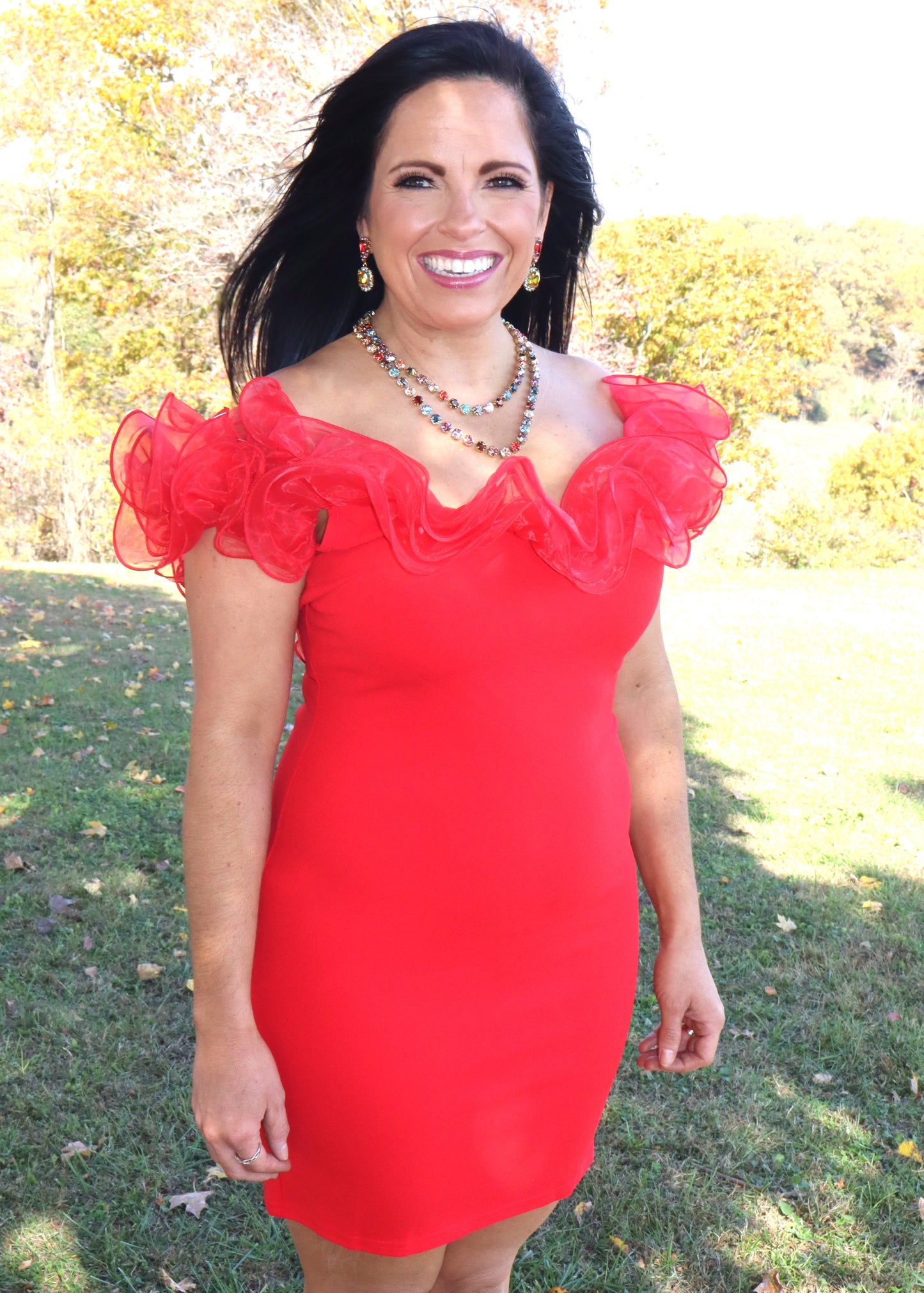 Pretty Woman Dress - Red