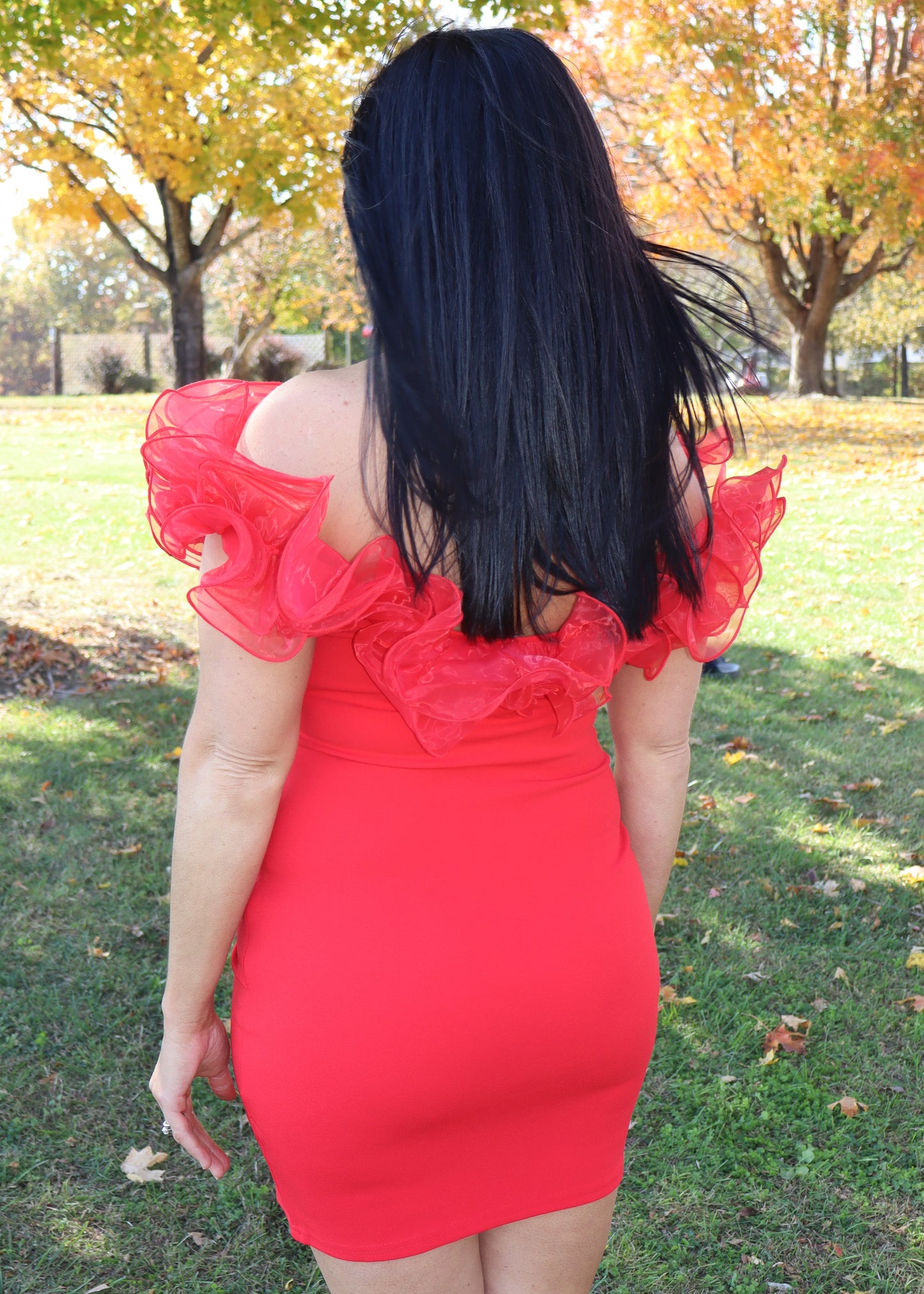 Pretty Woman Dress - Red