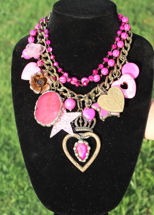Queen Of All The Hearts Necklace