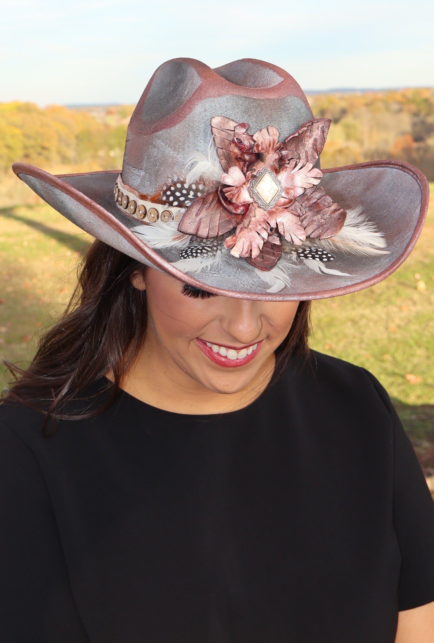 Rosalinda Cowboy Hat - Size Medium