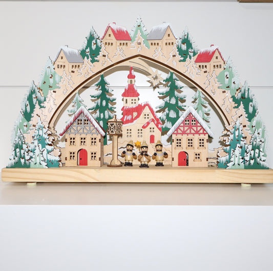 Scandinavian Mountain Scene (Set of 2)