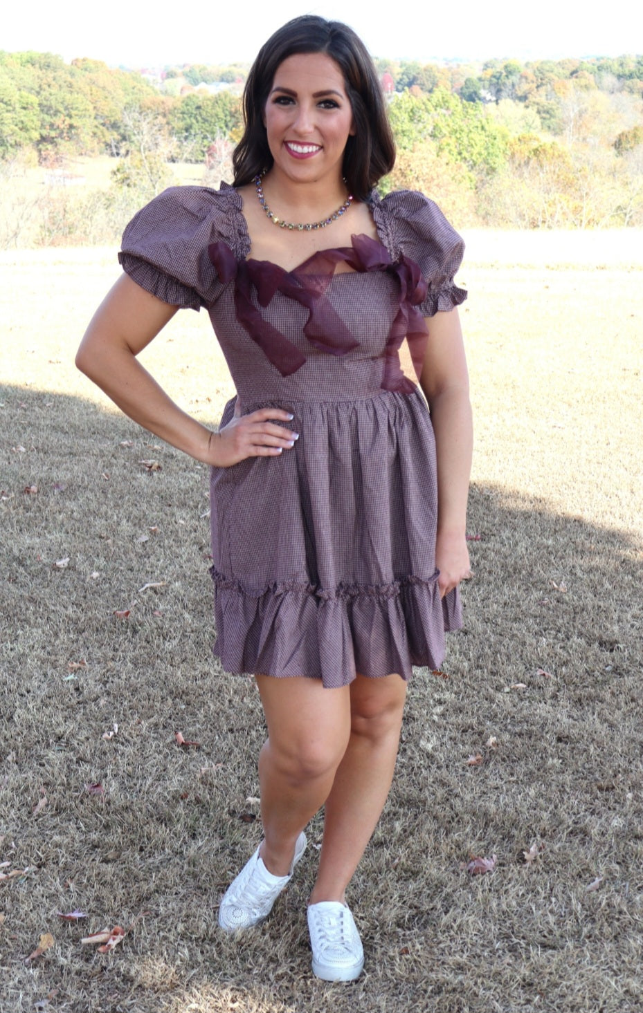 Little Miss Muffet Bow Dress