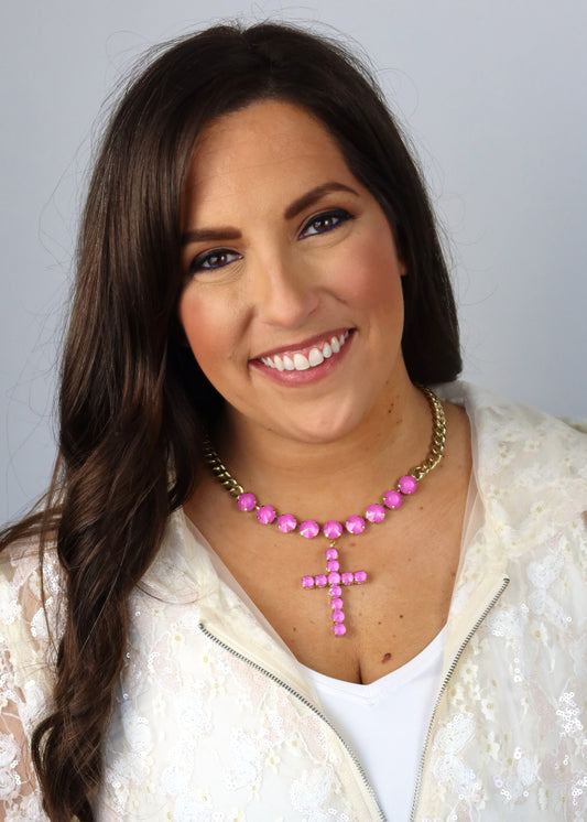 Sofitella Necklace in Ultra - Orchid