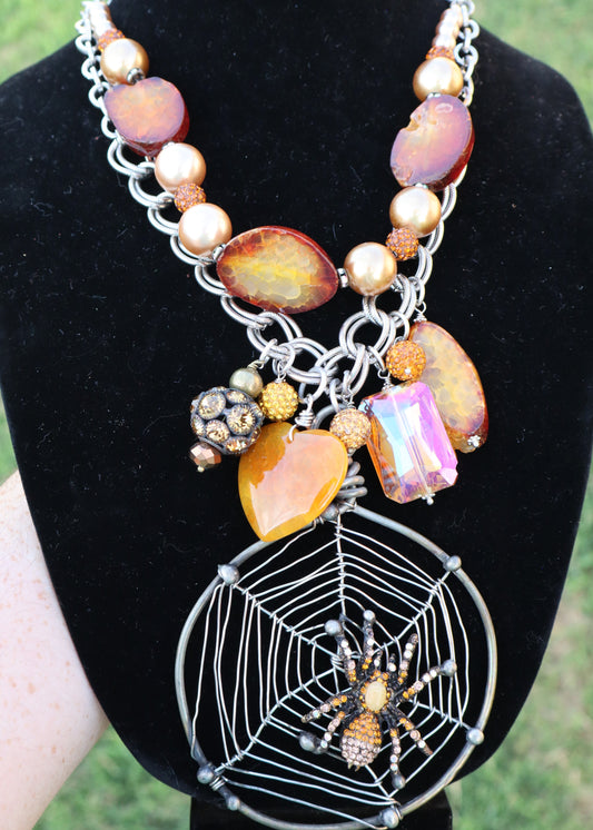 Tangled Web Necklace
