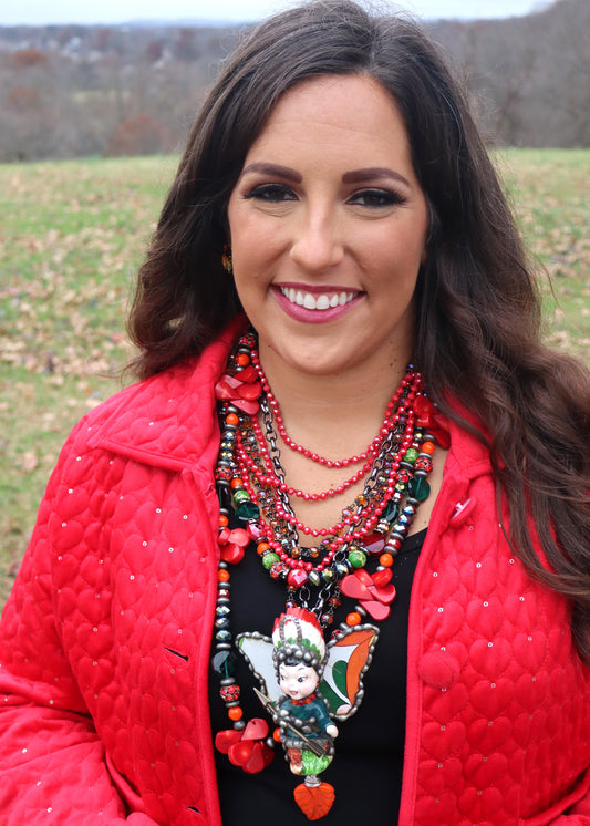 Tigerlily Fairy Necklace