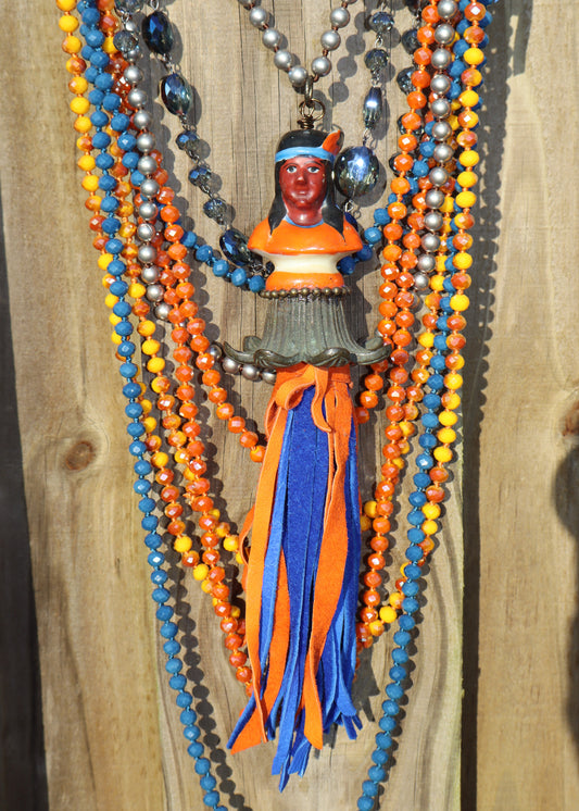 Traditional Native Celebration Necklace