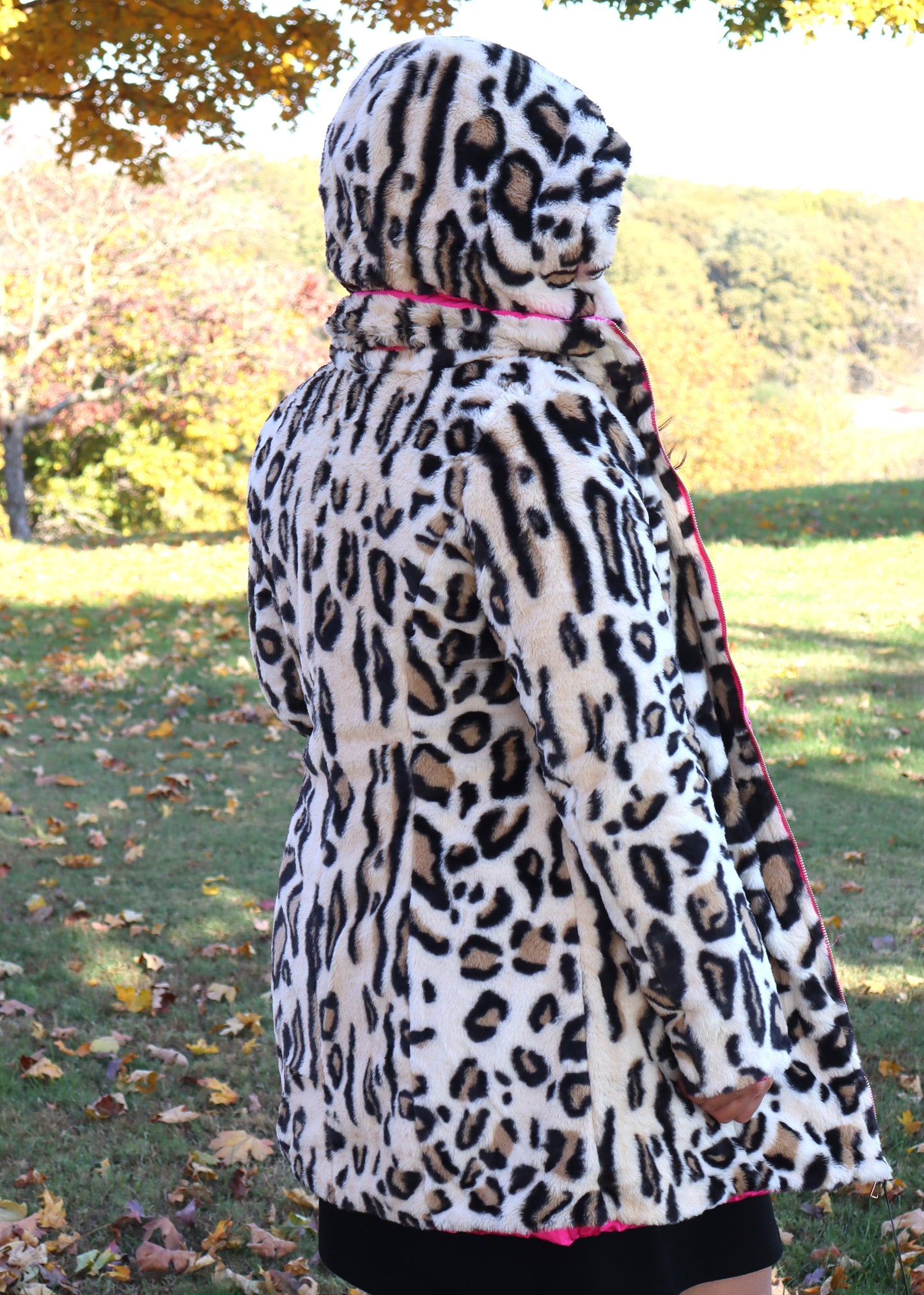 Wild Thing Reversible Jacket - Hot Pink