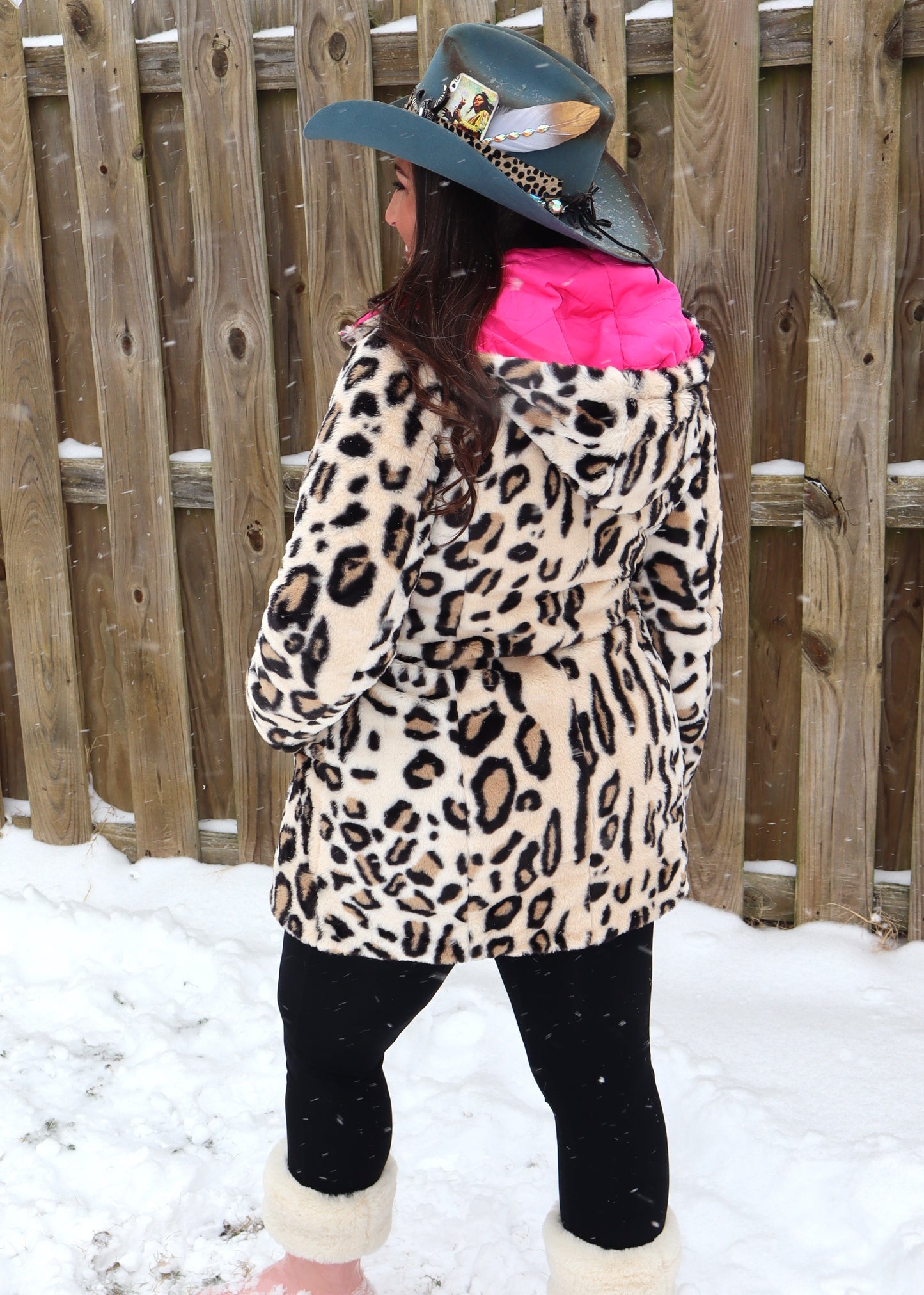 Wild Thing Reversible Jacket - Hot Pink